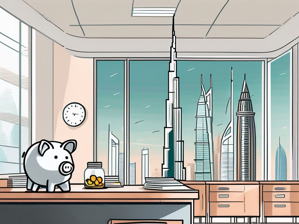 A classroom scene in dubai
