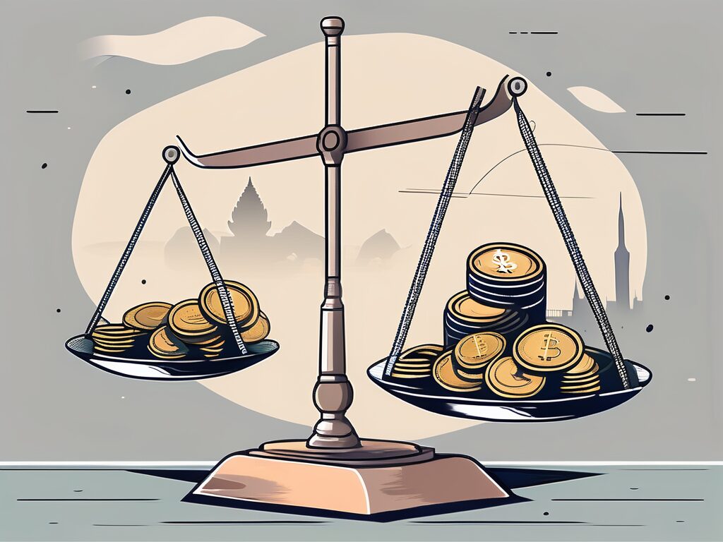 A balanced scale