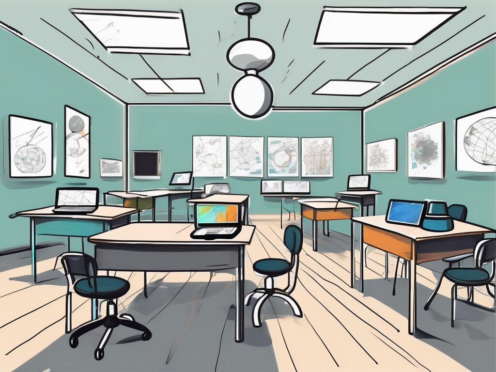 Six different classrooms