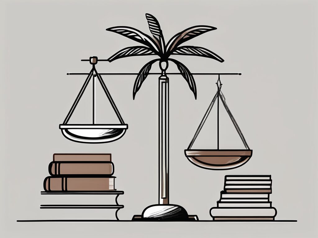 A balanced scale