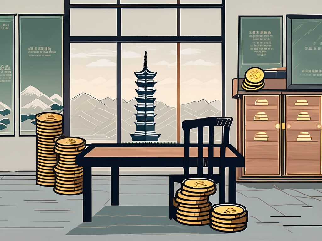 A traditional taiwanese classroom with a chalkboard