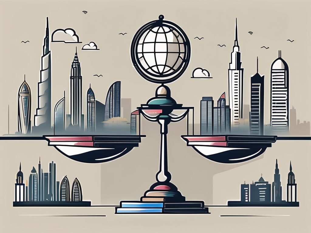 A balanced scale symbolizing equality