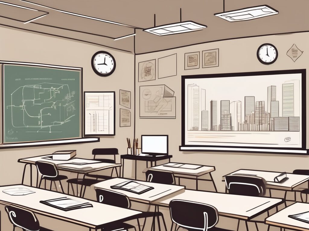 A diverse classroom setting in hong kong
