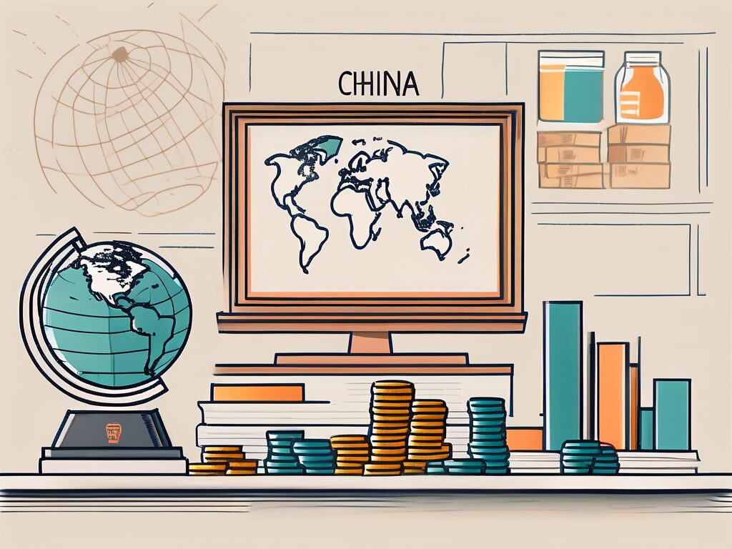 A classroom setting with diverse educational materials and a chalkboard