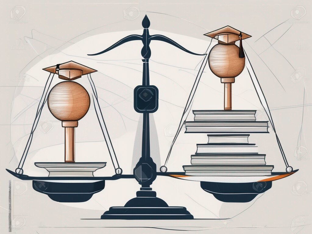 Two academic caps