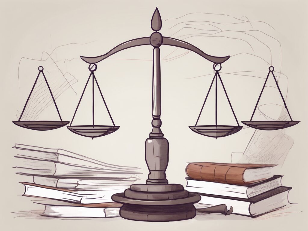 A balanced scale