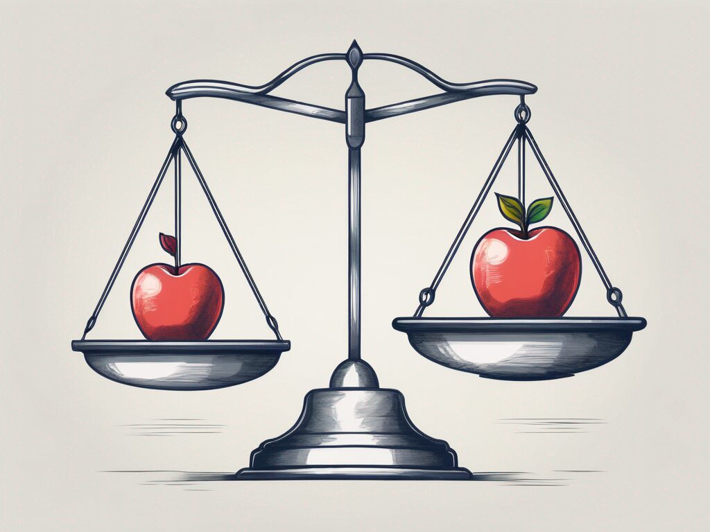 A balance scale