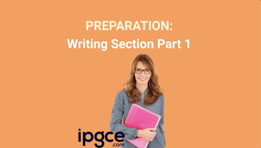 Writing Section Part 1