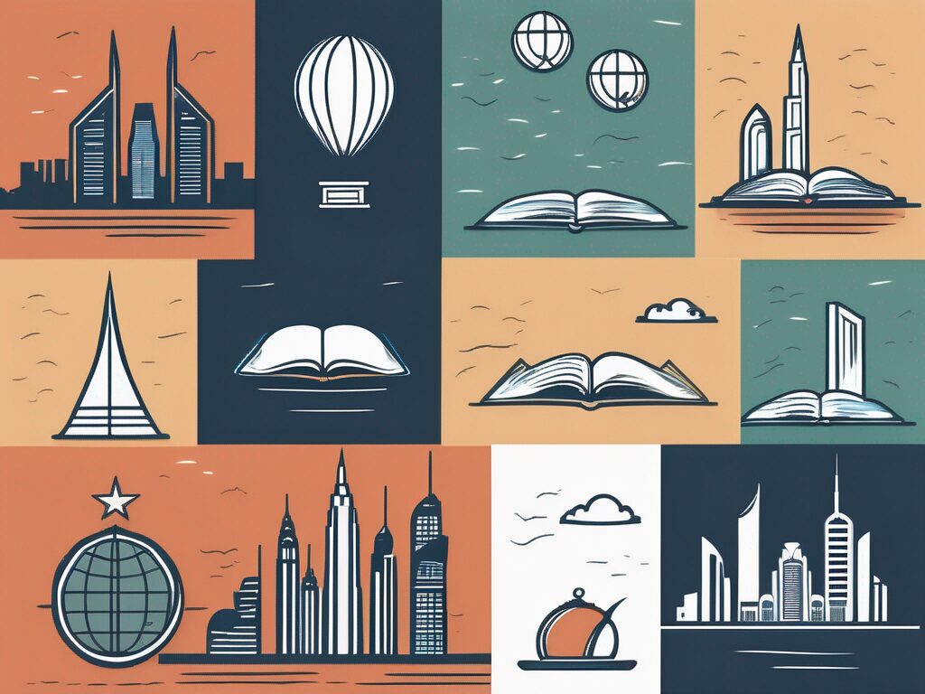Four distinct symbols representing professional development opportunities