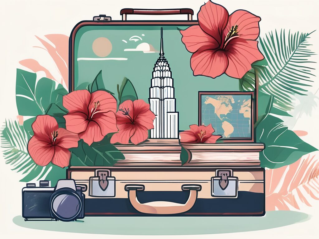 A suitcase