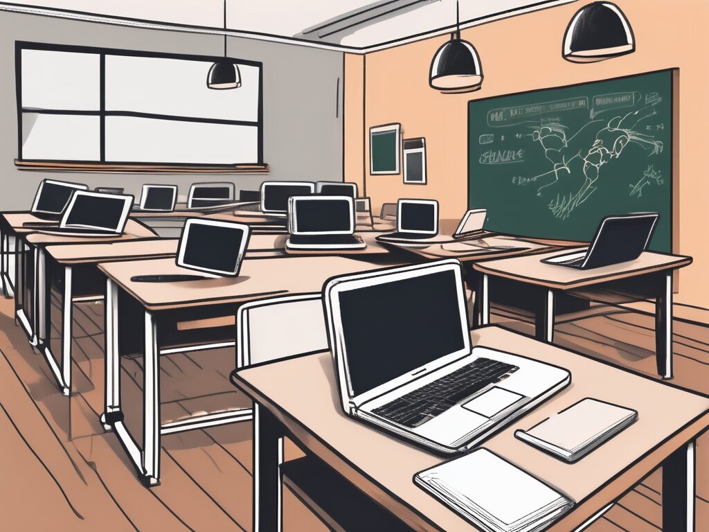 Various communication tools such as laptops