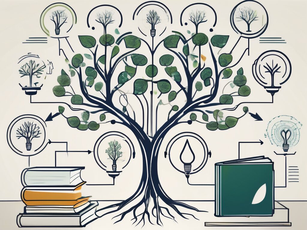 A tree with 11 branches