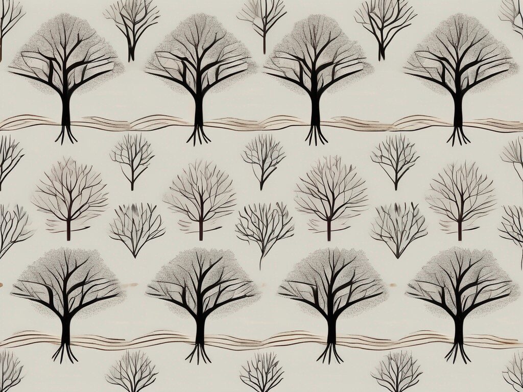 A tree with ten branches