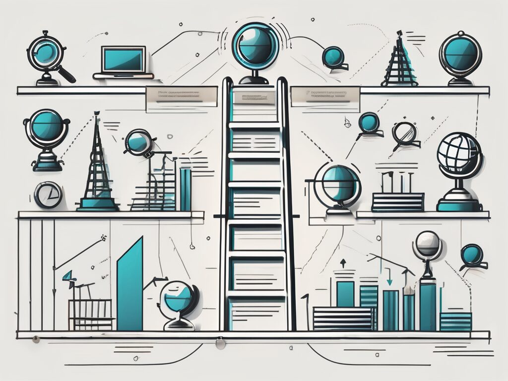 A ladder symbolizing career advancement
