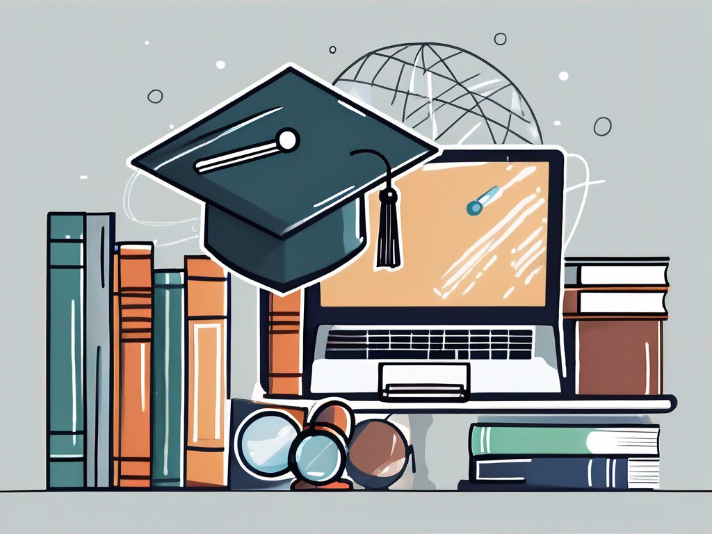 A variety of educational tools such as books