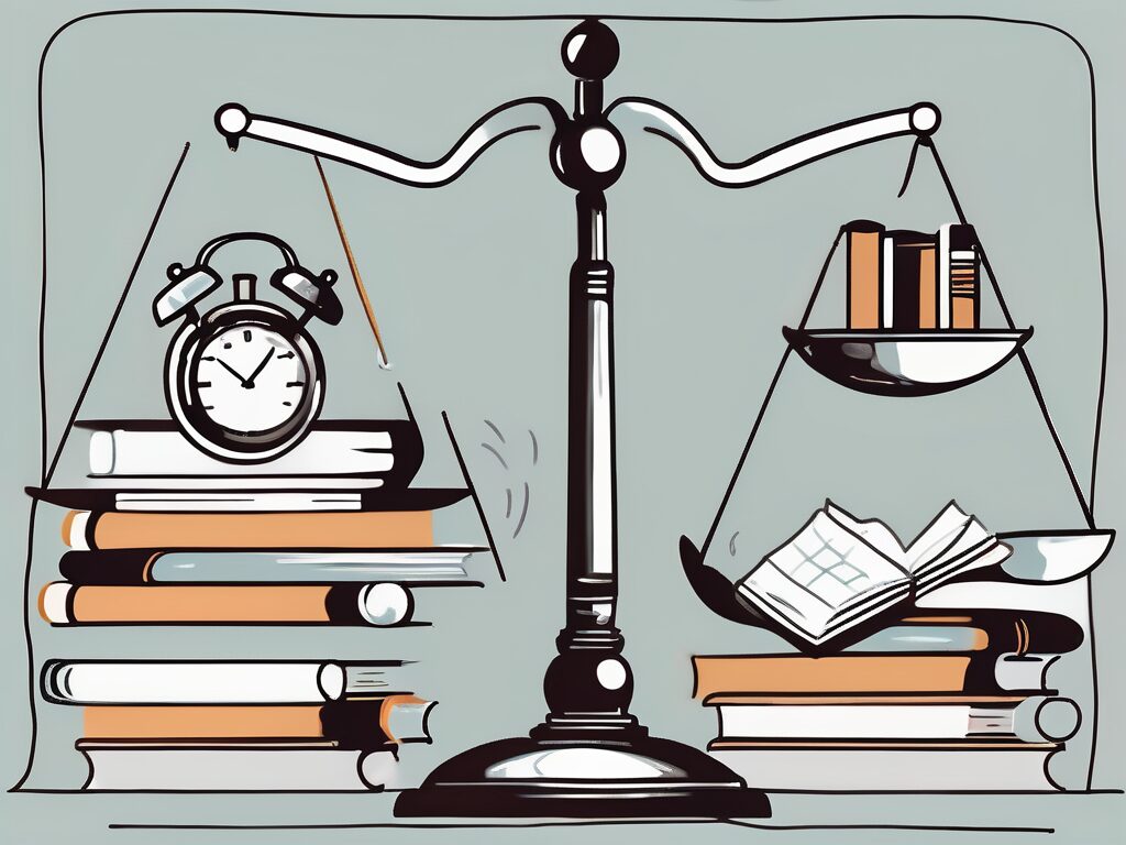 A balanced scale