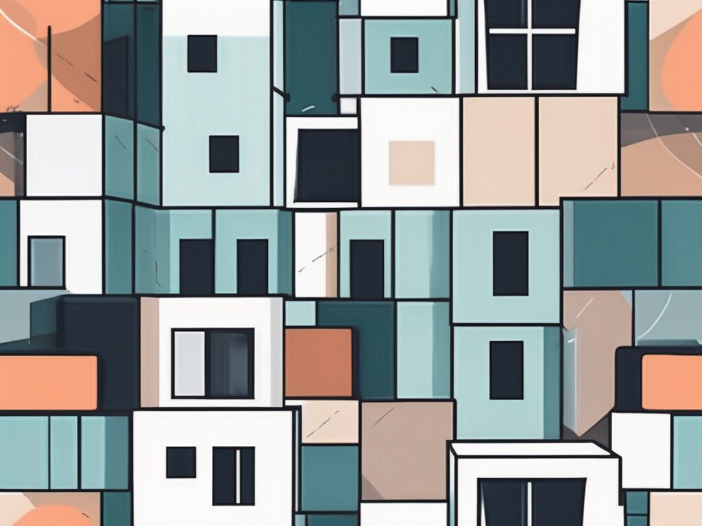 Six different building blocks