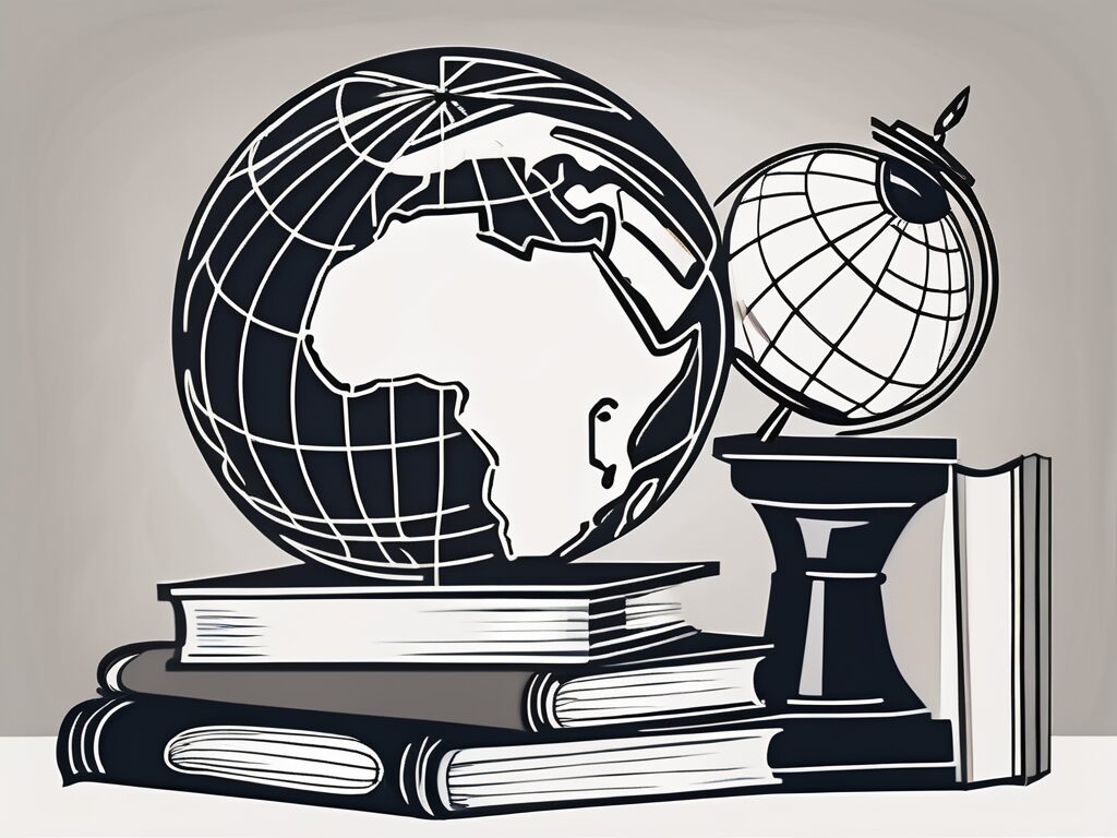 A stack of books