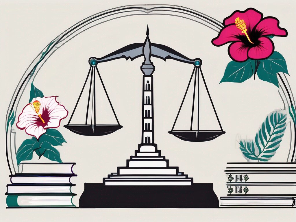 A balanced scale