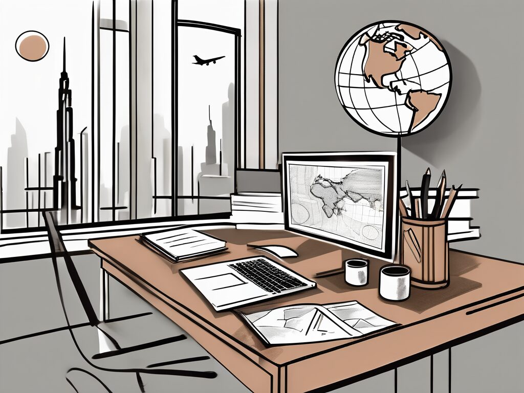 6 Ways the IPGCE Can Transform Your Teaching Career and Expand Your Global Horizons 3 A teacher's desk with a globe