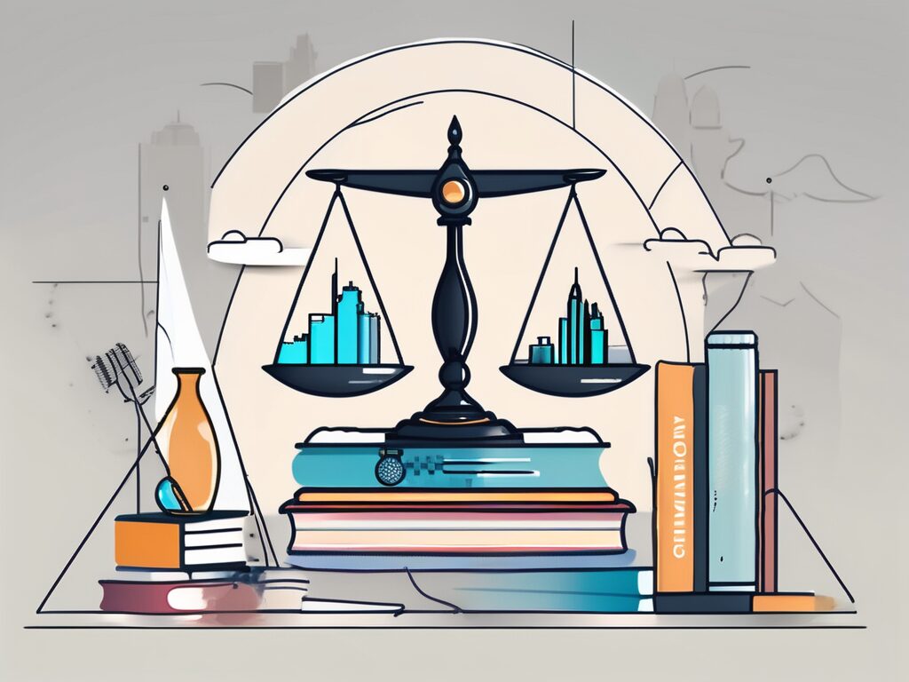 A balanced scale symbolizing gender equality