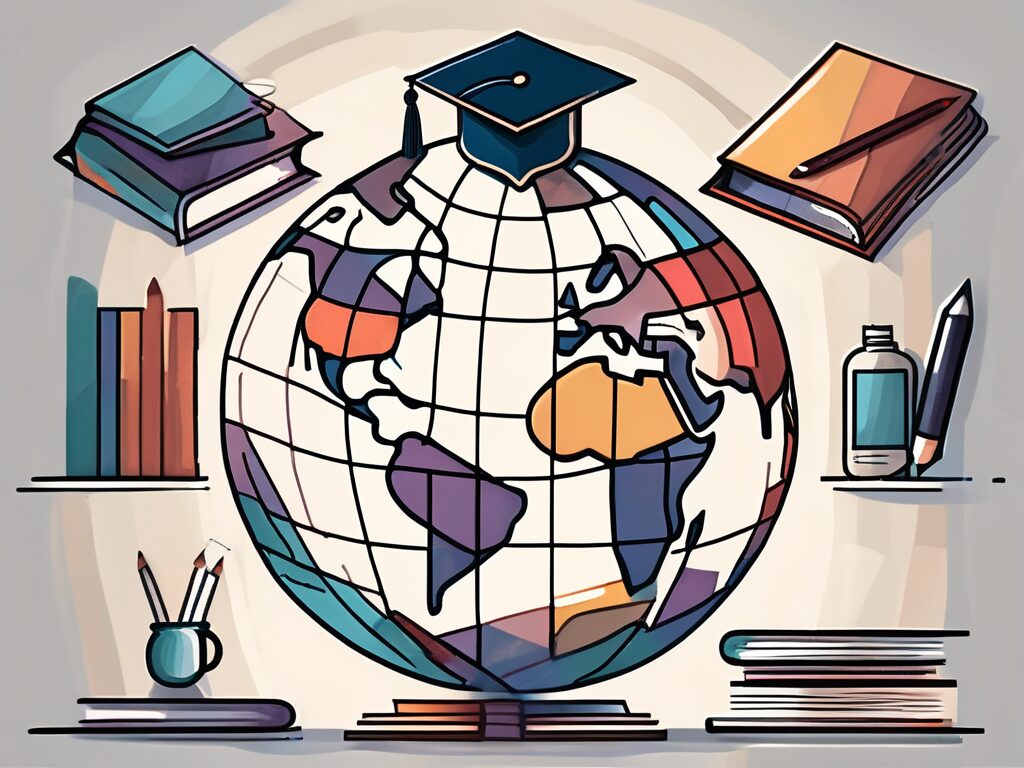 A diverse set of educational tools such as books