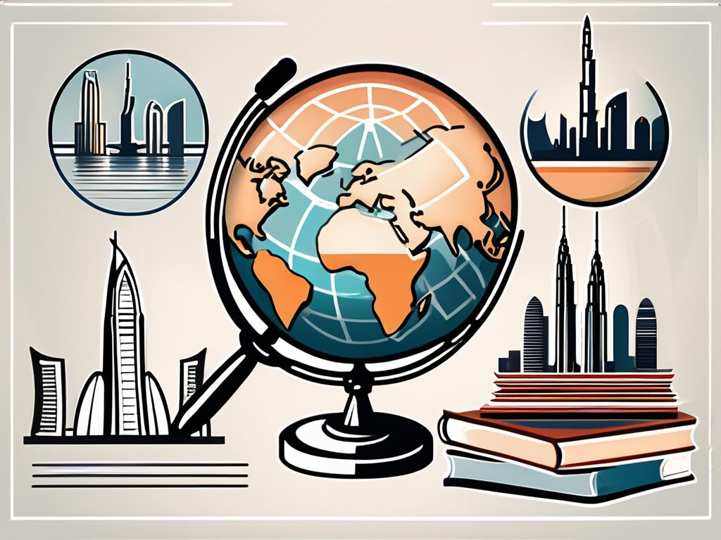 A diverse set of educational tools like books