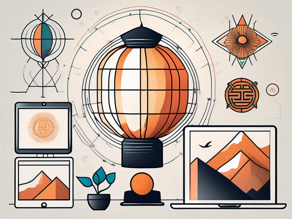 A diverse set of cultural symbols