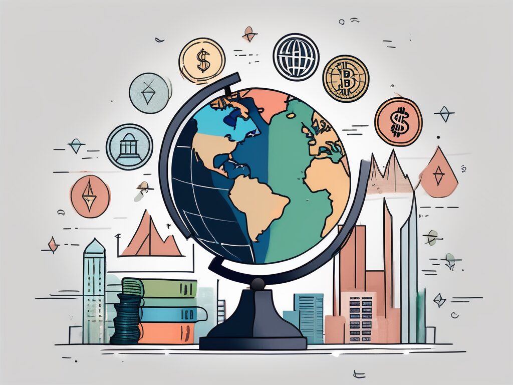 A globe highlighting malaysia