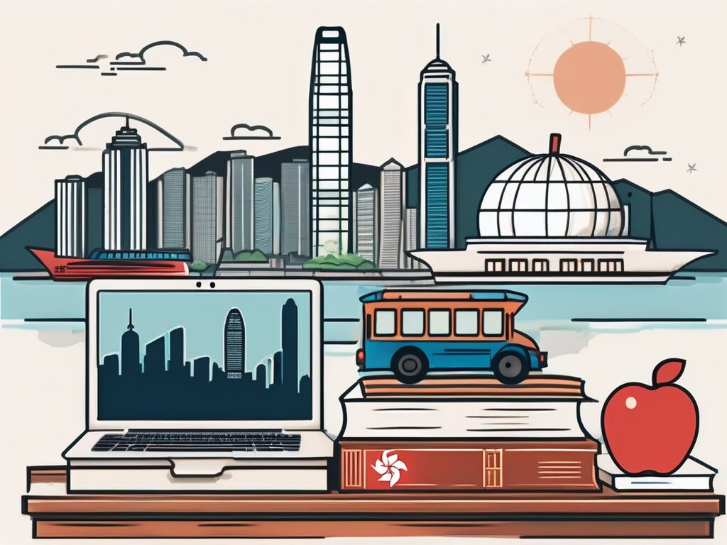 A variety of educational tools like books