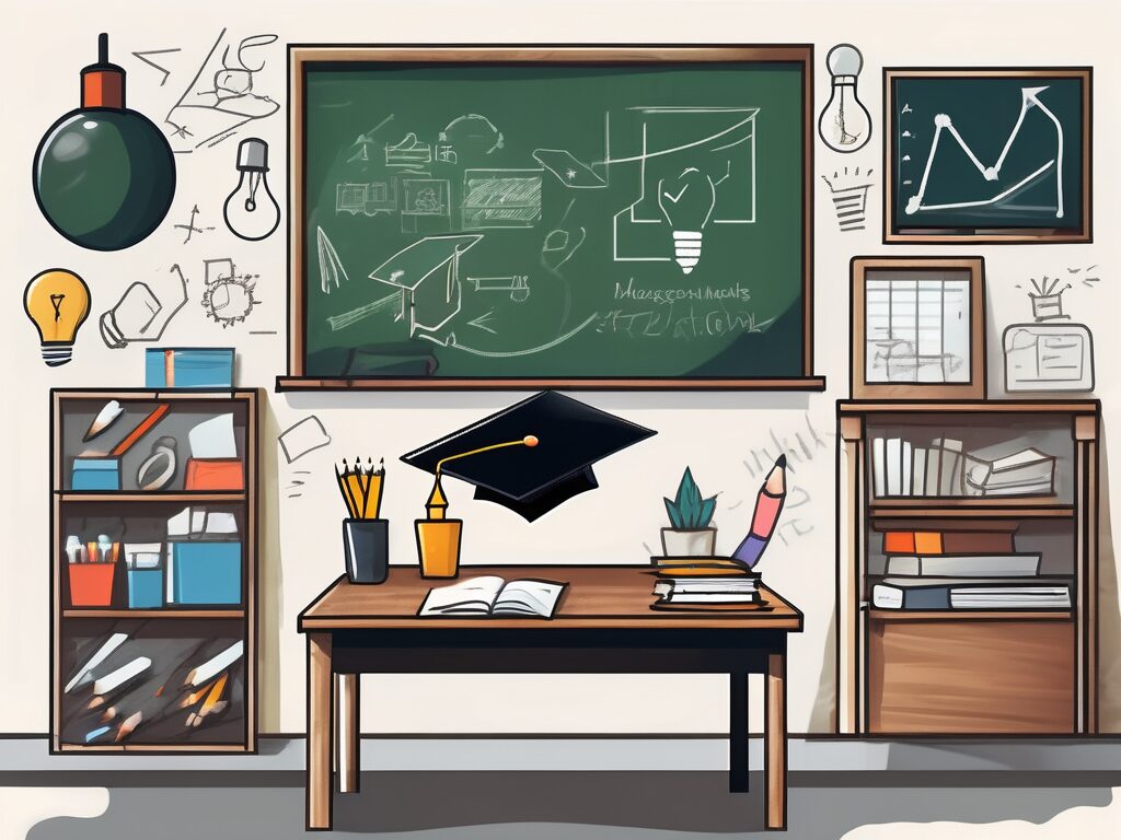 A classroom setting in malaysia