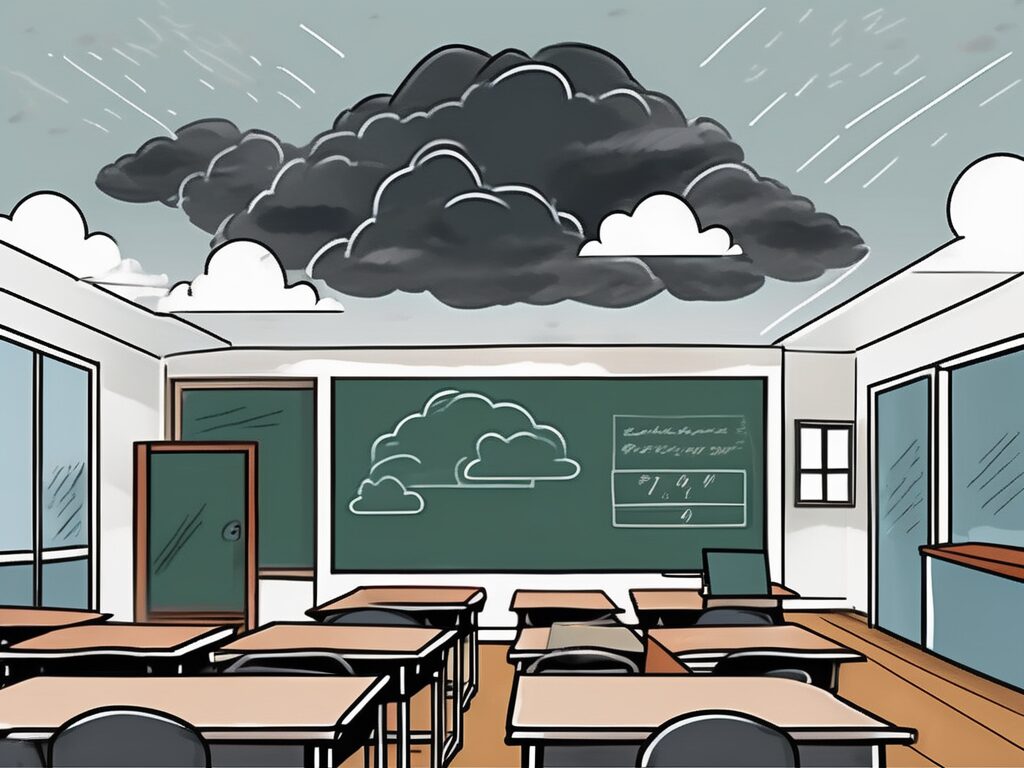 A classroom setting in thailand