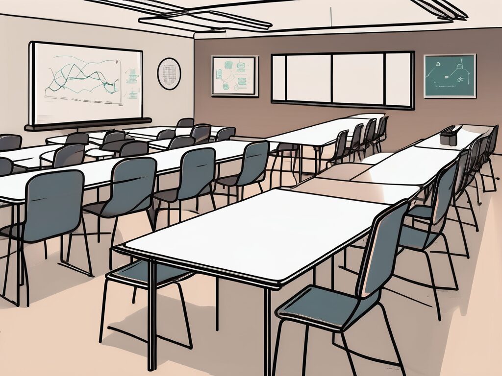 A modern classroom in hong kong with an intelligent tutoring system (iqts) integrated into the learning environment