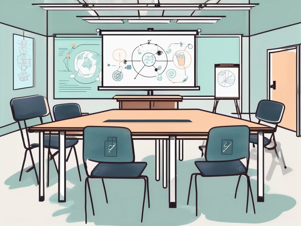 A classroom setting in singapore