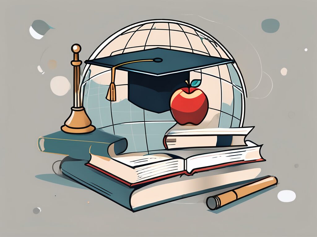 A globe with china highlighted