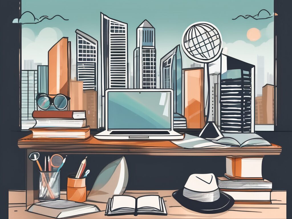 A diverse set of educational tools like books